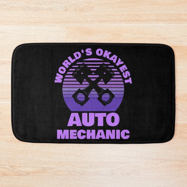 Item preview, World's Okayest Auto Mechanic designed and sold by 87-Aesthetics.