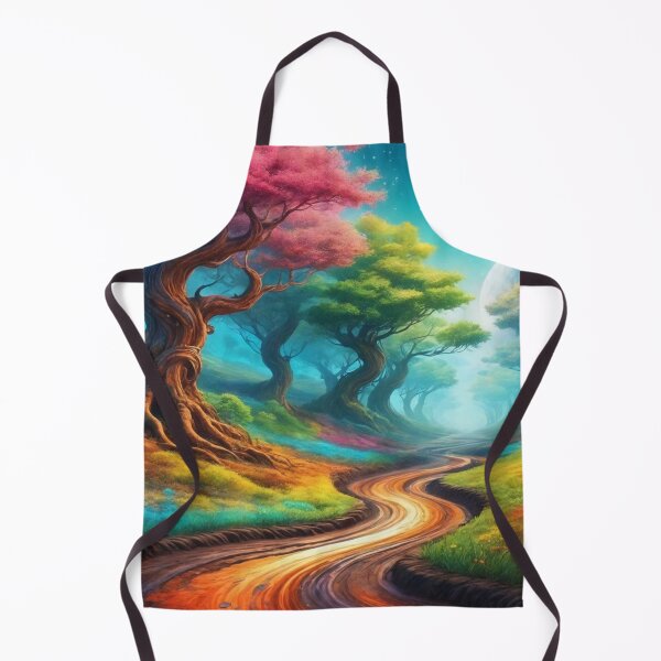 Item preview, Colorful forest - Fantasy illustration designed and sold by Giuseppe Cammino.