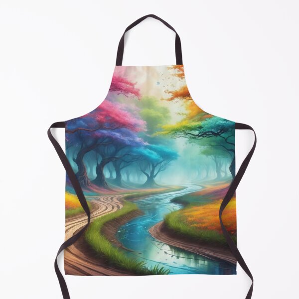 Item preview, Colorful forest - Fantasy illustration designed and sold by Giuseppe Cammino.