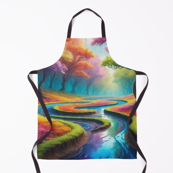 Item preview, Colorful forest - Fantasy illustration designed and sold by Giuseppe Cammino.