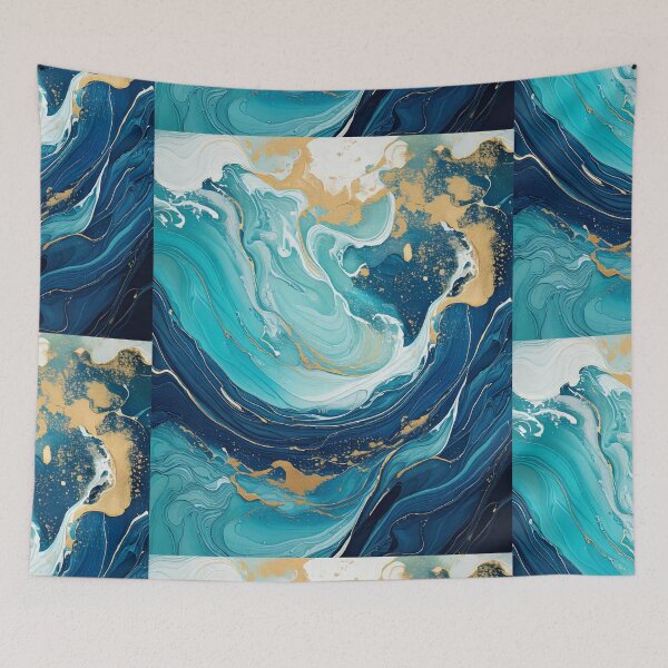 Item preview, Ocean Currents designed and sold by Unwind-Art-Work.