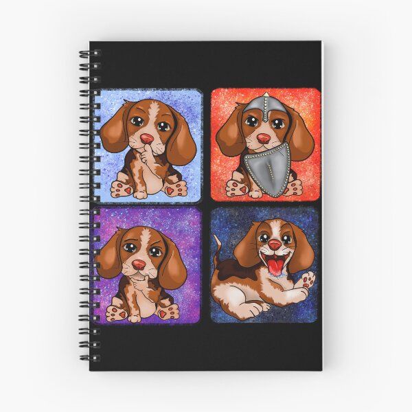 Item preview, 4 Toltec beagles designed and sold by Themys24.
