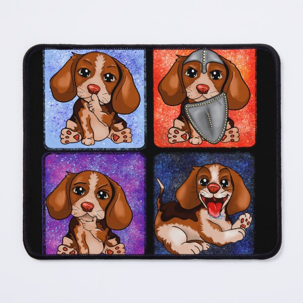 Item preview, 4 Toltec beagles designed and sold by Themys24.