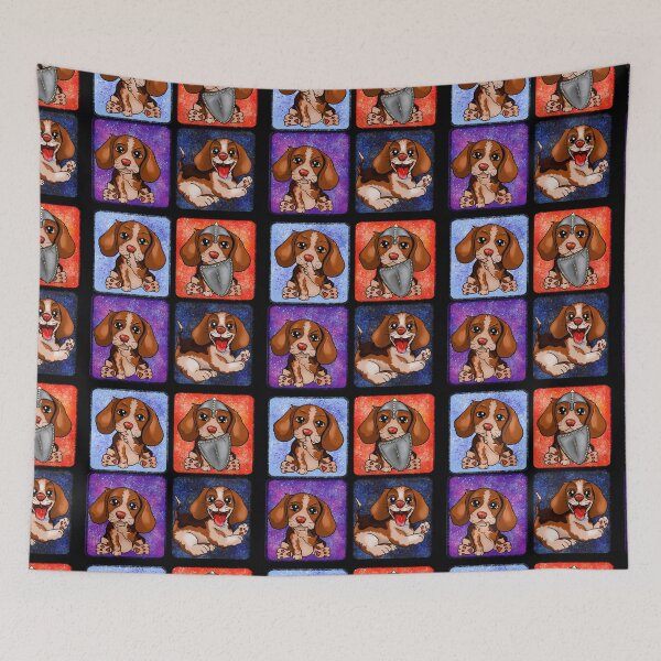 Item preview, 4 Toltec beagles designed and sold by Themys24.