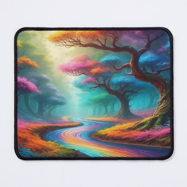 Item preview, Colorful forest - Fantasy illustration designed and sold by Giuseppe Cammino.