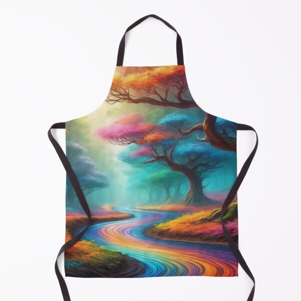 Item preview, Colorful forest - Fantasy illustration designed and sold by Giuseppe Cammino.