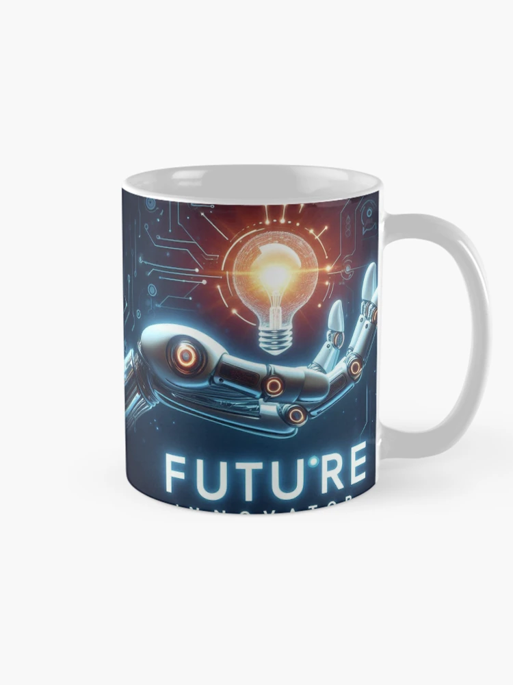 Thumbnail 3 of 6, Coffee Mug, Future Innovator designed and sold by Monem-RASH.
