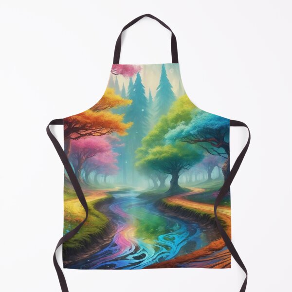 Item preview, Colorful forest - Fantasy illustration designed and sold by Giuseppe Cammino.