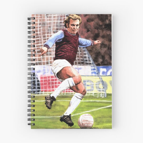 Item preview, Bobby Moore Football great original art designed and sold by ARTwithDIRK.