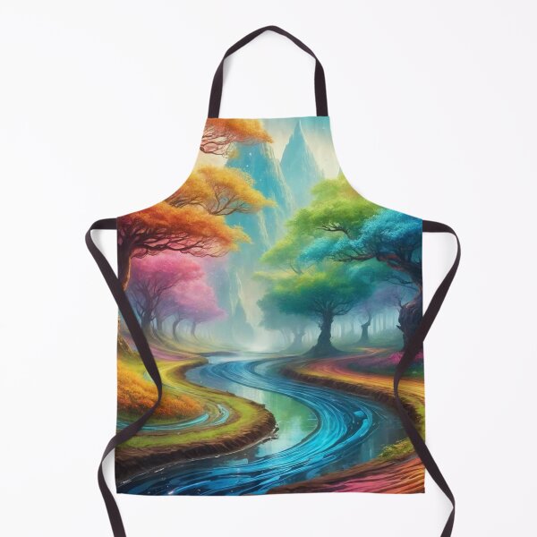 Item preview, Colorful forest - Fantasy illustration designed and sold by Giuseppe Cammino.