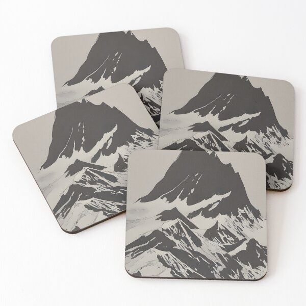 Item preview, Snowy Mountain Illustration designed and sold by the-cc.