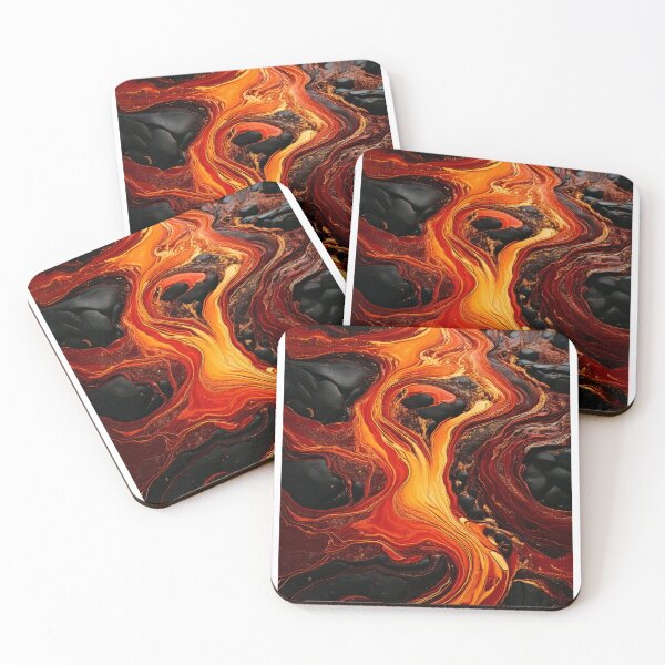 Item preview, Fire And Lava designed and sold by Unwind-Art-Work.