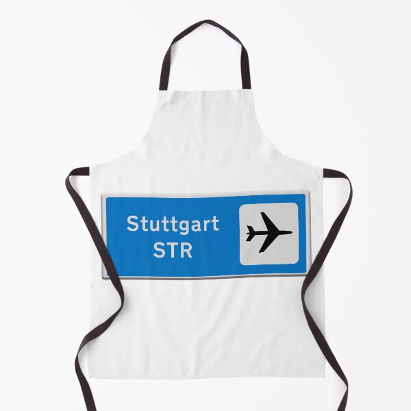 Item preview, Road traffic sign for Stuttgart STR airport designed and sold by funkyworm.