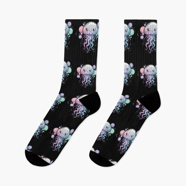 Item preview, Jellyfish Cute Kawaii - This adorable gift is perfect for ocean lovers, kawaii enthusiasts, and anyone who loves cheerful, whimsical designs! designed and sold by ZyziowskyArt.