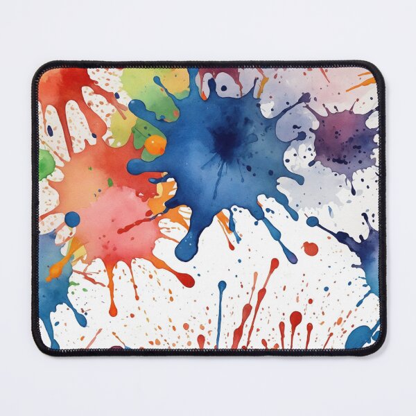 Item preview, Colorful watercolor splashes background designed and sold by Giuseppe Cammino.