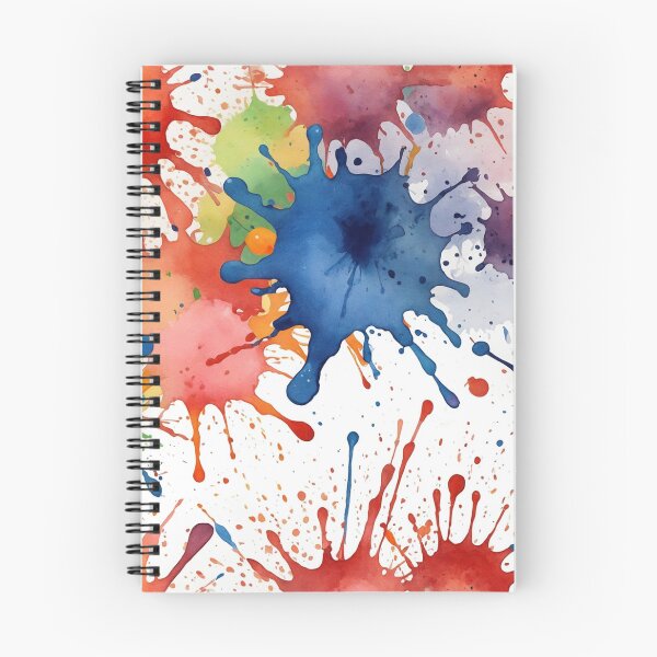 Item preview, Colorful watercolor splashes background designed and sold by Giuseppe Cammino.