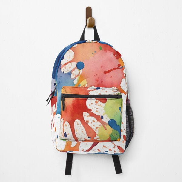 Item preview, Colorful watercolor splashes background designed and sold by Giuseppe Cammino.