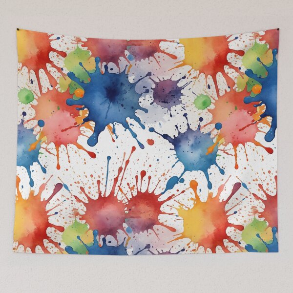 Item preview, Colorful watercolor splashes background designed and sold by Giuseppe Cammino.