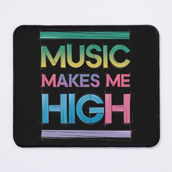 Item preview, Music makes me high designed and sold by BugiDesignArt.
