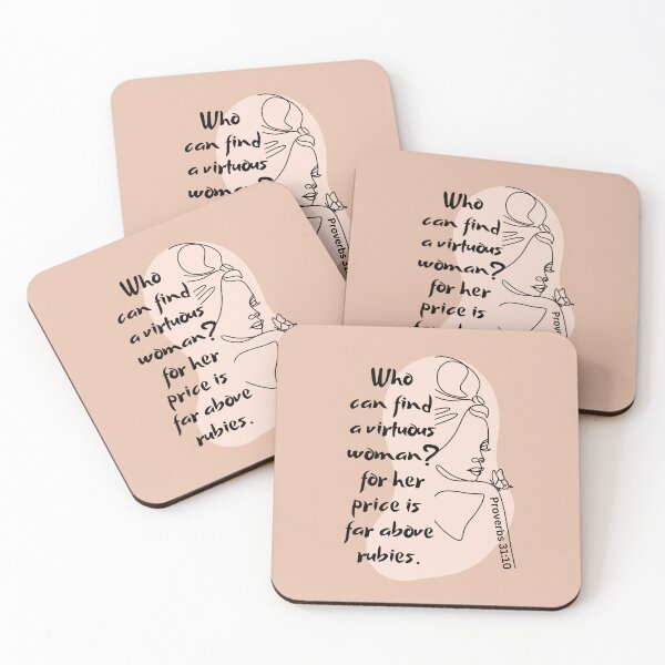 Item preview, Proverbs 31:10 - Who Can Find A Virtuous Woman? designed and sold by Nancyanna.