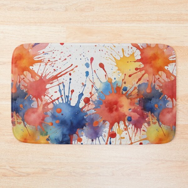 Item preview, Colorful watercolor splashes background designed and sold by Giuseppe Cammino.