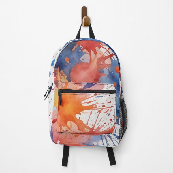 Item preview, Colorful watercolor splashes background designed and sold by Giuseppe Cammino.