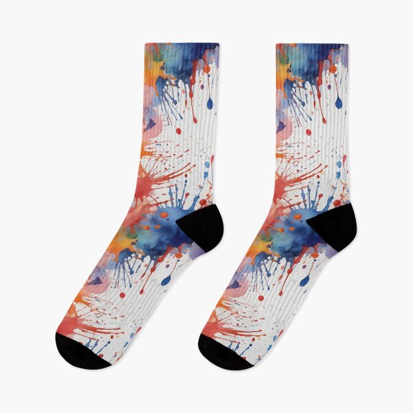 Item preview, Colorful watercolor splashes background designed and sold by Giuseppe Cammino.