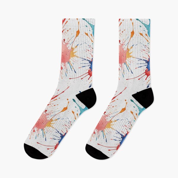 Item preview, Colorful watercolor splashes background designed and sold by Giuseppe Cammino.