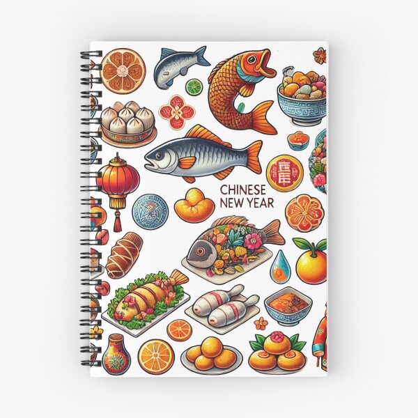 Item preview, Chinese New Year Feast Stickers designed and sold by 298Billionarts.