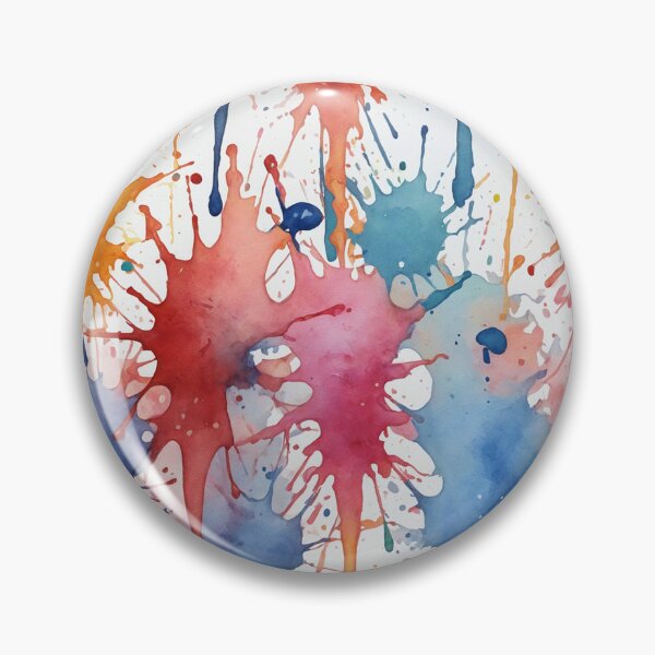 Item preview, Colorful watercolor splashes background designed and sold by Giuseppe Cammino.