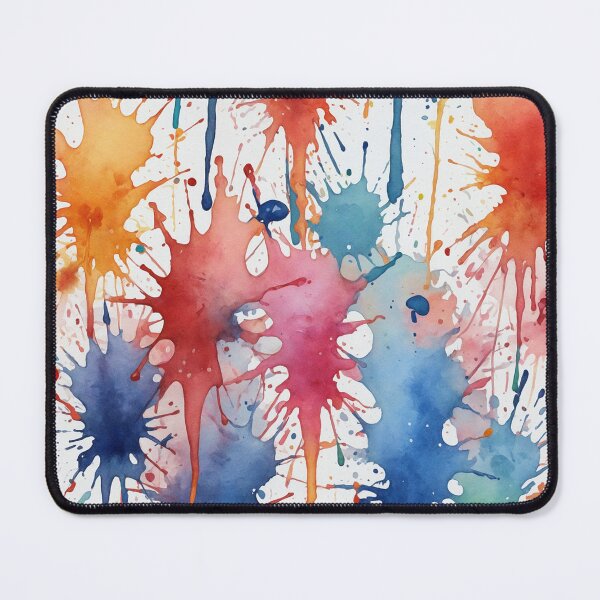 Item preview, Colorful watercolor splashes background designed and sold by Giuseppe Cammino.