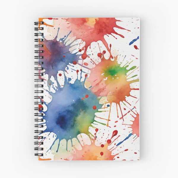 Item preview, Colorful watercolor splashes background designed and sold by Giuseppe Cammino.