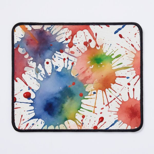 Item preview, Colorful watercolor splashes background designed and sold by Giuseppe Cammino.