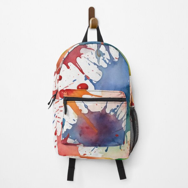 Item preview, Colorful watercolor splashes background designed and sold by Giuseppe Cammino.