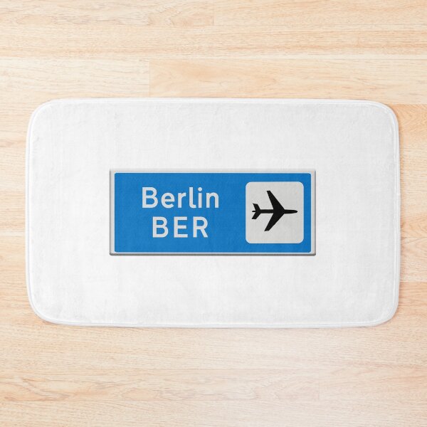 Item preview, Road traffic sign for Berlin BER airport designed and sold by funkyworm.