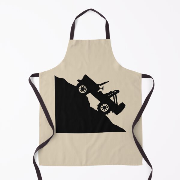 Item preview, 4x4 Hill Climb Silhouette - Black Left designed and sold by BlueSkyTheory.