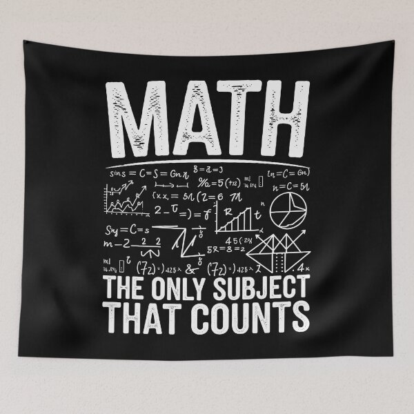 Item preview, Math The Only Subject That Counts designed and sold by luannsemmsobre.