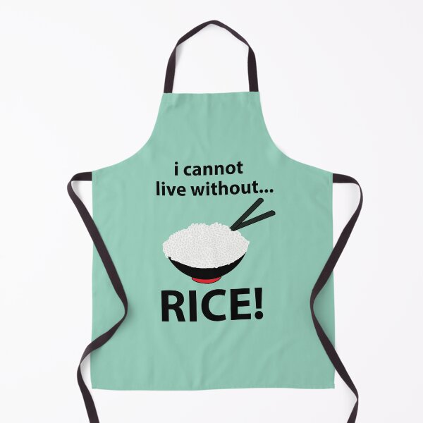 Item preview, Rice Bowl I Cannot Live Without Rice designed and sold by Nisha Prabhu.