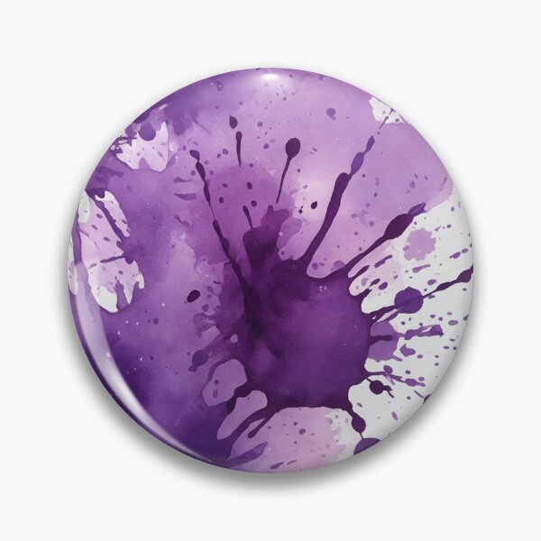 Item preview, Purple watercolor splashes background designed and sold by Giuseppe Cammino.