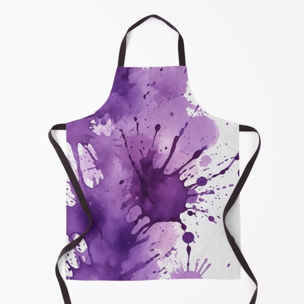 Item preview, Purple watercolor splashes background designed and sold by Giuseppe Cammino.