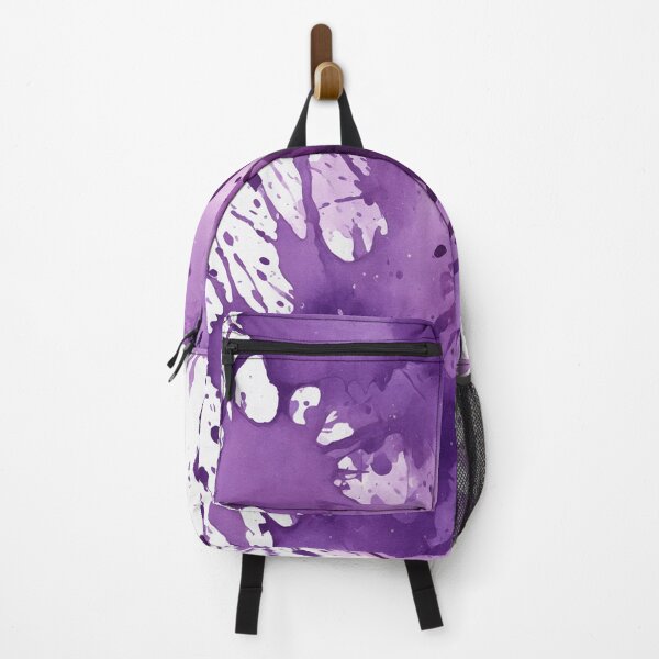 Item preview, Purple watercolor splashes background designed and sold by Giuseppe Cammino.