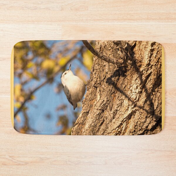 Item preview, Nuthatch Moving Up The Tree Trunk designed and sold by Debra Martz.