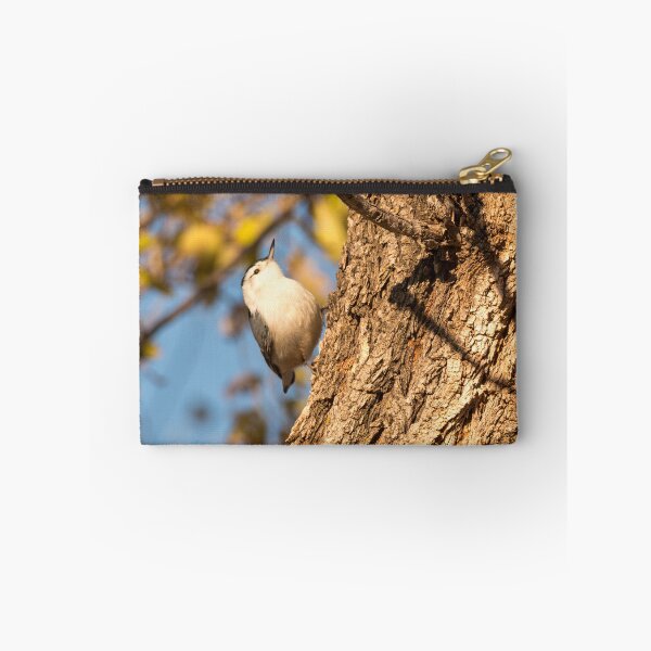 Item preview, Nuthatch Moving Up The Tree Trunk designed and sold by Debra Martz.