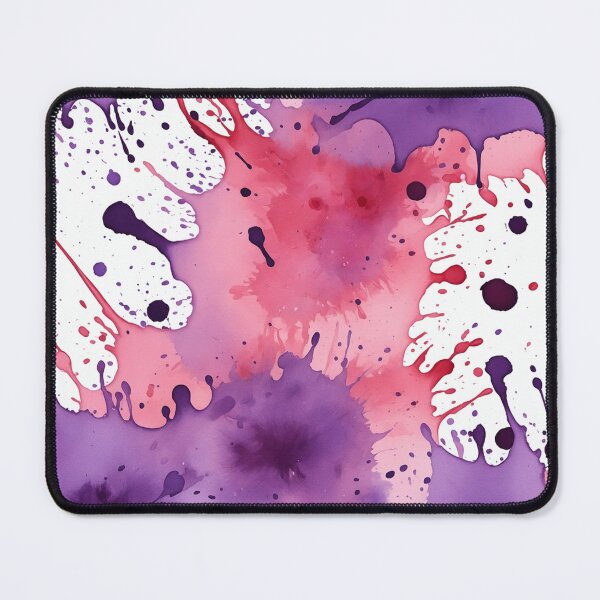 Item preview, Purple watercolor splashes background designed and sold by Giuseppe Cammino.