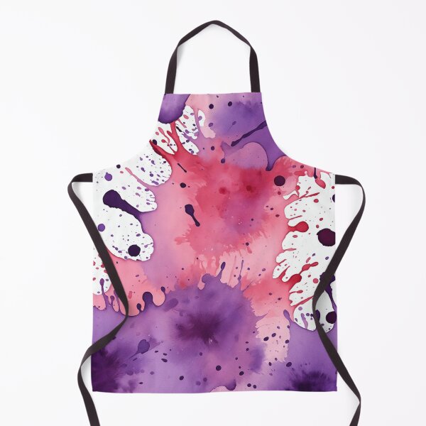 Item preview, Purple watercolor splashes background designed and sold by Giuseppe Cammino.