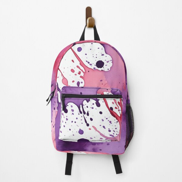 Item preview, Purple watercolor splashes background designed and sold by Giuseppe Cammino.