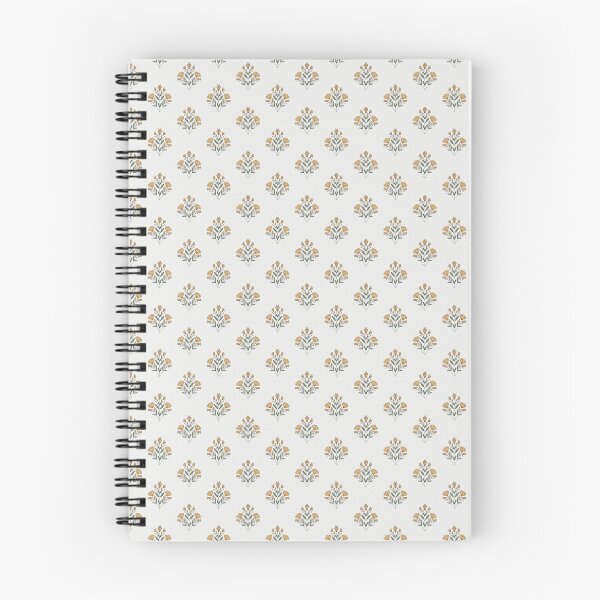 Item preview, Small scale floral block print designed and sold by hellcom.