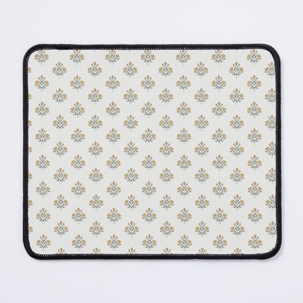 Item preview, Small scale floral block print designed and sold by hellcom.