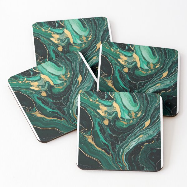 Item preview, Emerald Flow designed and sold by Unwind-Art-Work.