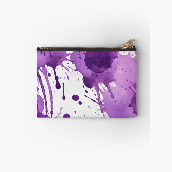 Item preview, Purple watercolor splashes background designed and sold by Giuseppe Cammino.